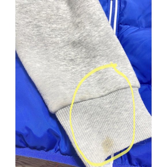 Converse Jacket All Star Boys Medium Vest has stain on sleeve - As Is Condition. - Picture 2 of 13